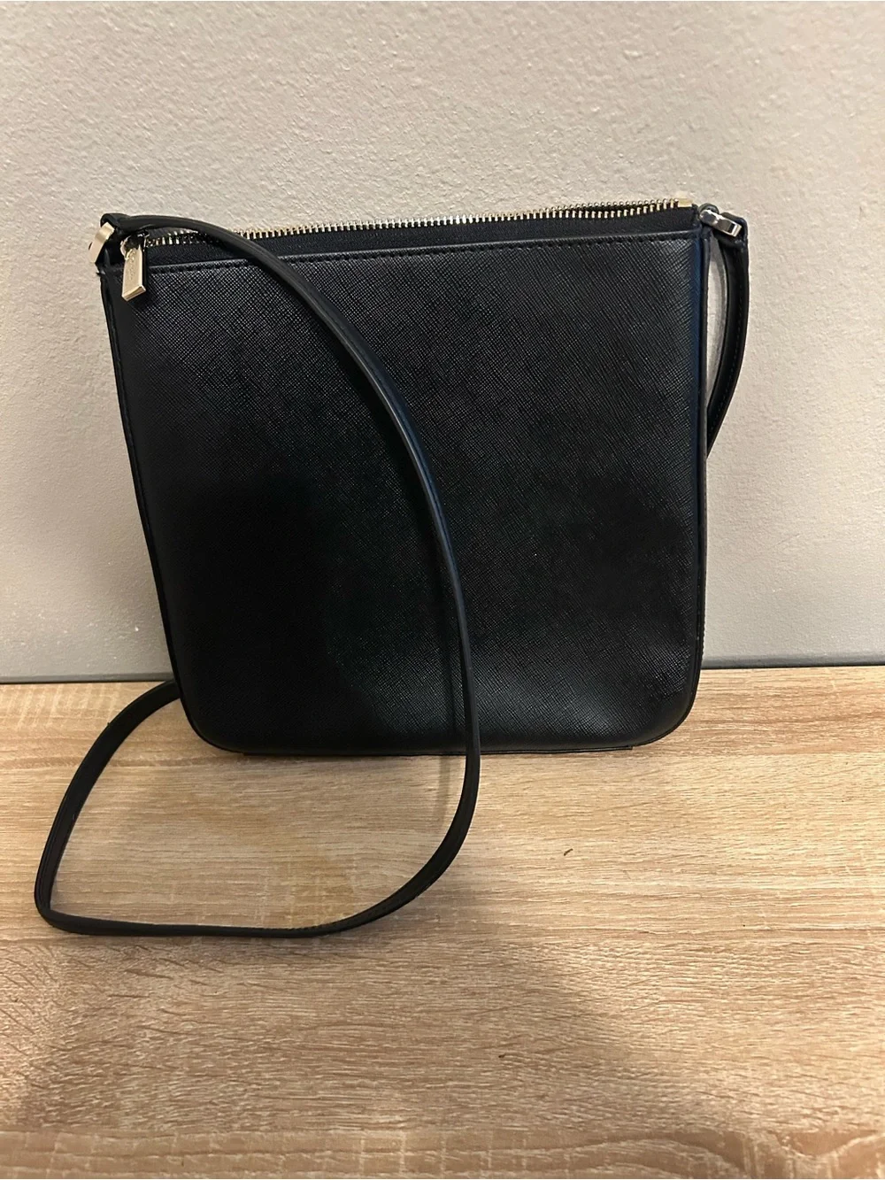 kate spade Black Saffiano Crossbody Messenger